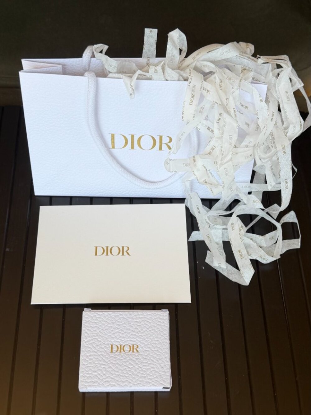 Dior Gift Packaging Complete Set - Pouch, Bag, Box & Embossed Envelope - Picture 9 of 10